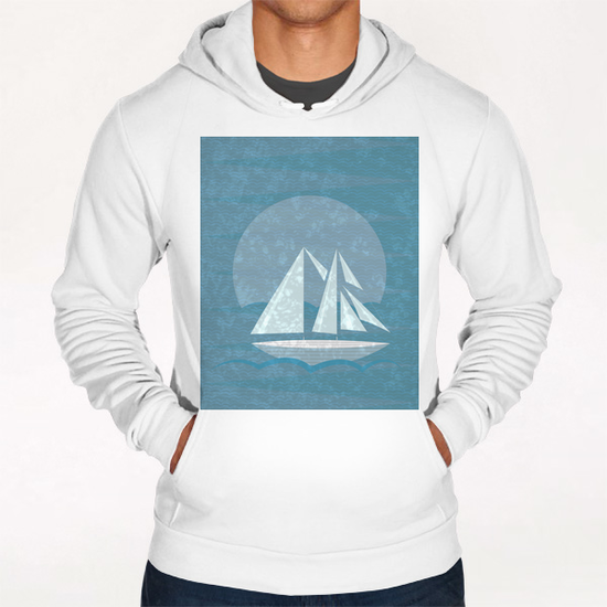 Sailing II Hoodie by ivetas