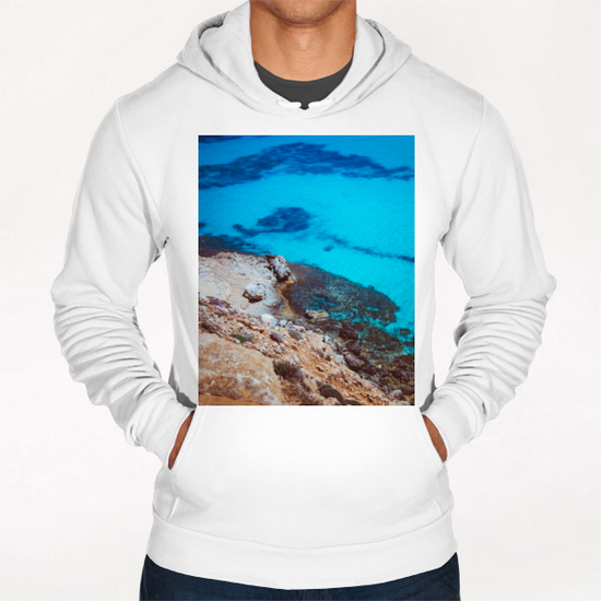 The blue lagoon Hoodie by Salvatore Russolillo