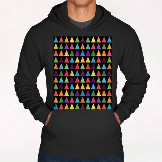 Lovely Geometric Pattern X 0.2 Hoodie by Amir Faysal