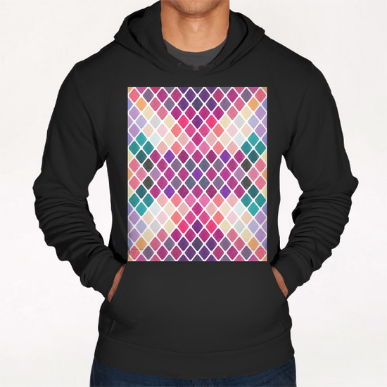 Lovely Geometric Background X 0.2 Hoodie by Amir Faysal