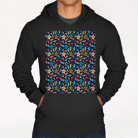 LOVELY FLORAL PATTERN X 0.1 Hoodie by Amir Faysal