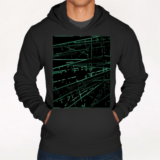 Neon Disco X 0.2 Hoodie by Amir Faysal