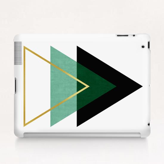 Geometric and golden art I Tablet Case by Vitor Costa