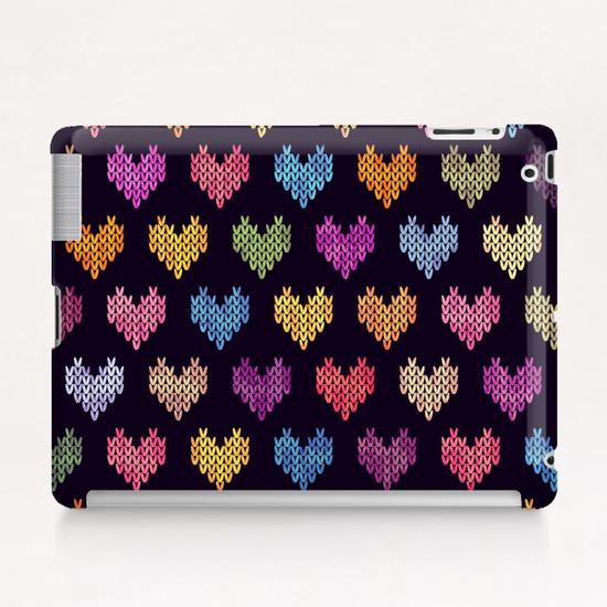 Colorful Knitted Hearts X 0.1 Tablet Case by Amir Faysal