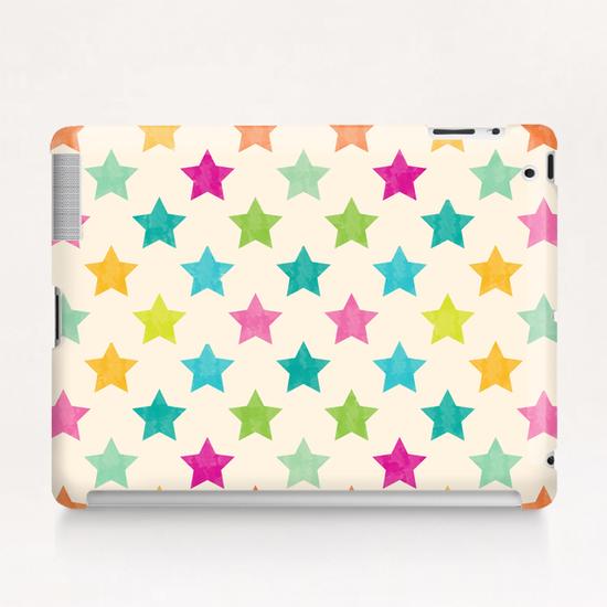 Colorful Star Tablet Case by Amir Faysal