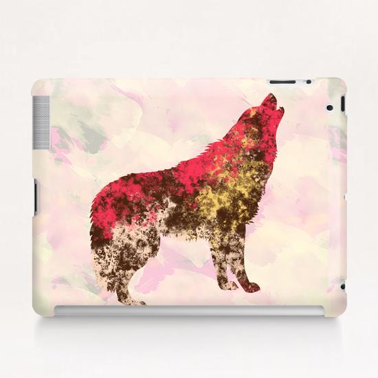 Abstract Wolf Tablet Case by Amir Faysal