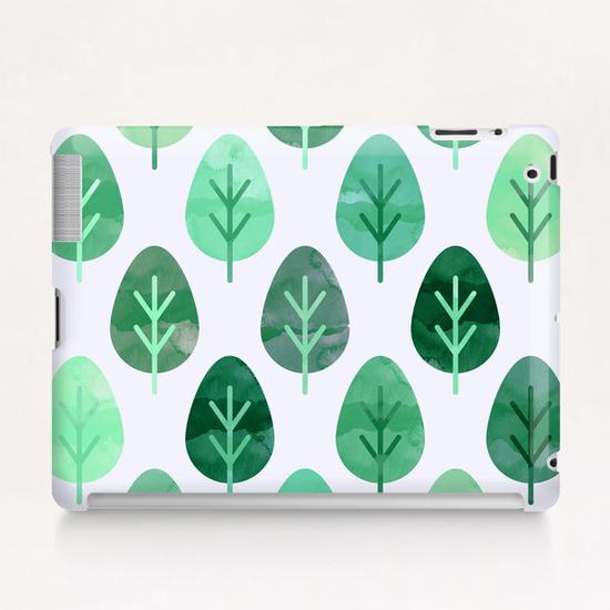 Watercolor Forest Pattern X 0.1 Tablet Case by Amir Faysal