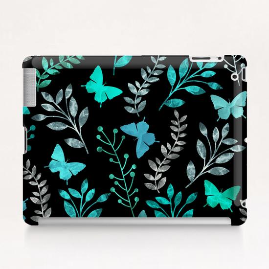 Floral and Butterfly Tablet Case by Amir Faysal