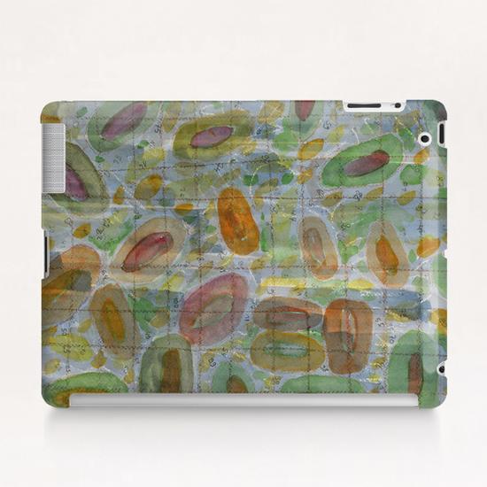 Number Grid  Tablet Case by Heidi Capitaine