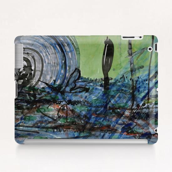 Whirling Hurricane Tablet Case by Heidi Capitaine