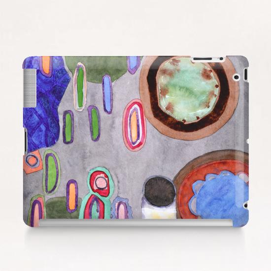 Space Travel  Tablet Case by Heidi Capitaine