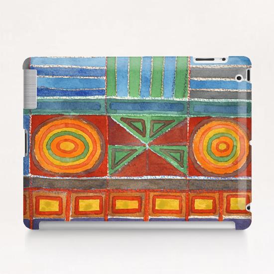 A Pair of Mesmerizing Circles Tablet Case by Heidi Capitaine