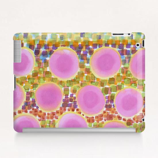 Pink Soft Circles Tablet Case by Heidi Capitaine