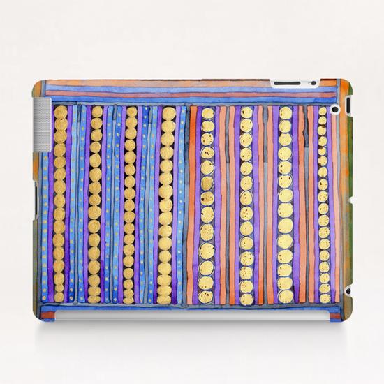 Golden Chains Tablet Case by Heidi Capitaine