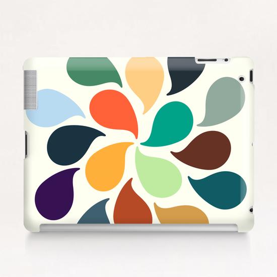 Colorful Water Drops Tablet Case by Amir Faysal