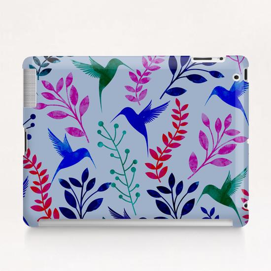 WATERCOLOR FLORAL AND BIRDS X 0.2 Tablet Case by Amir Faysal