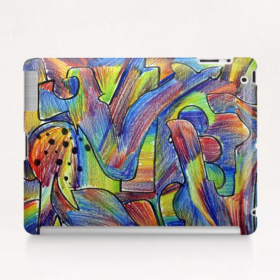 Camouflage Tablet Case by Denis Chobelet