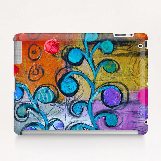 Circle Trees C Tablet Case by Elizabeth St. Hilaire