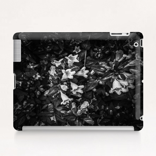 blooming flowers in black and white Tablet Case by Timmy333