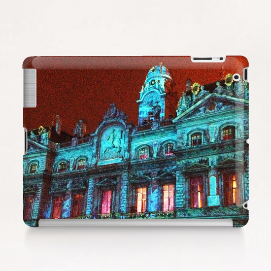 City Hall of Lyon Tablet Case by Ivailo K