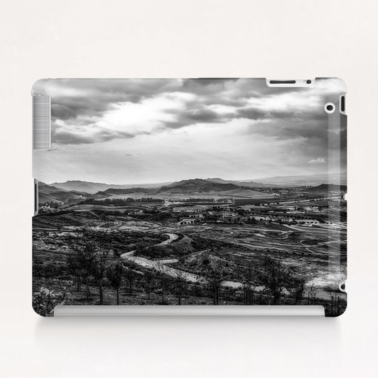 view from Simi Valley, USA in black and white Tablet Case by Timmy333