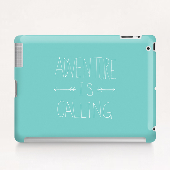 Adventure is Calling Tablet Case by Leah Flores