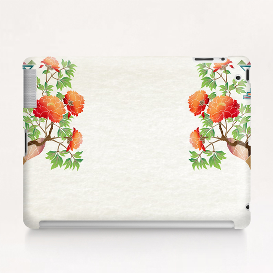 deer flowers Tablet Case by Manoou