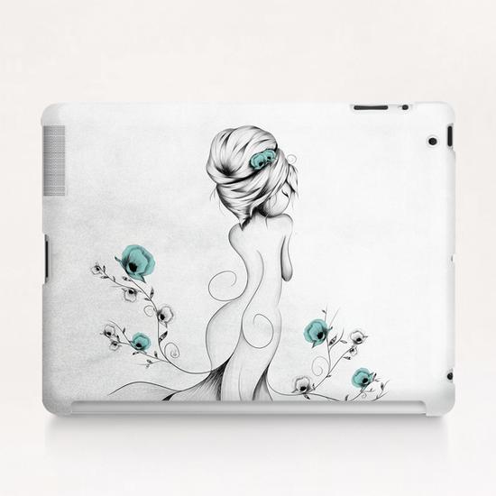 Poppy Poem Tablet Case by LouJah