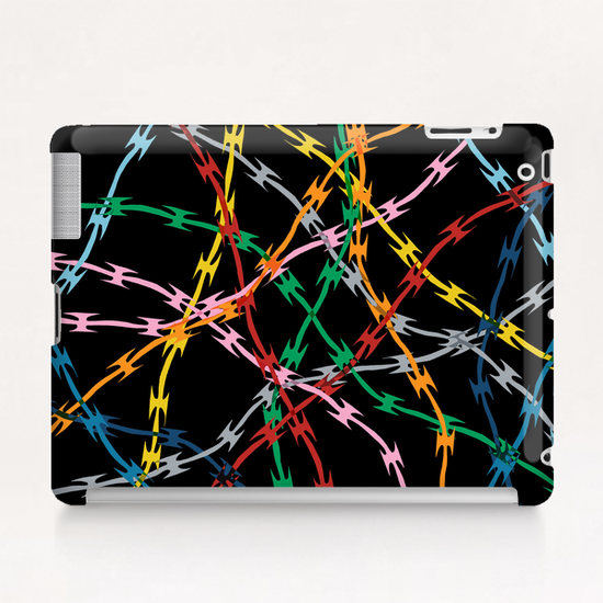Trapped on Black Tablet Case by Emeline Tate