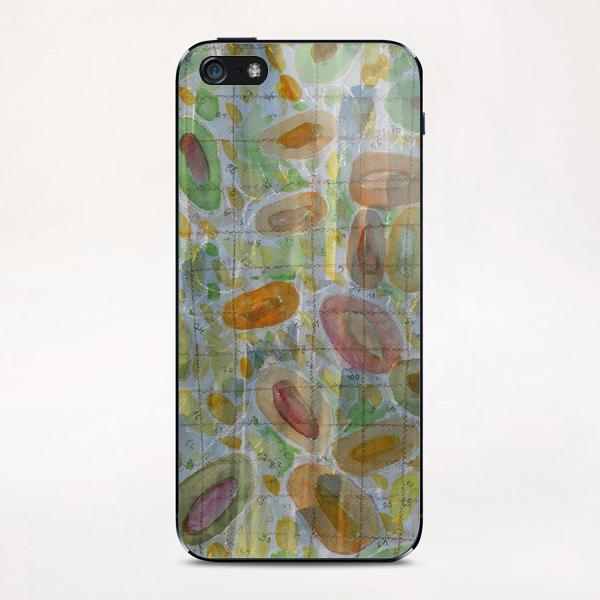 Number Grid  iPhone & iPod Skin by Heidi Capitaine