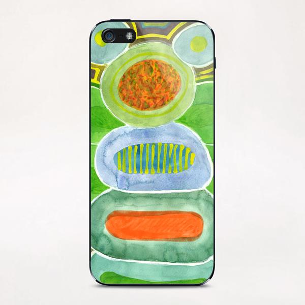 The filled Caterpillar  iPhone & iPod Skin by Heidi Capitaine