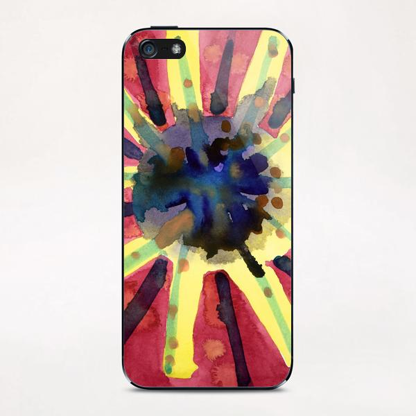 Explosive Sun iPhone & iPod Skin by Heidi Capitaine