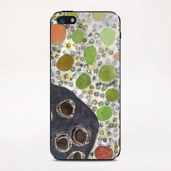 Playful Yin and Yang Pattern iPhone & iPod Skin by Heidi Capitaine