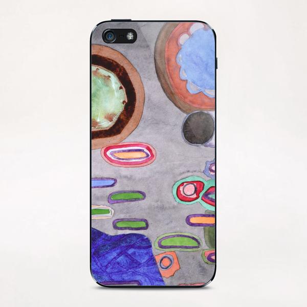 Space Travel  iPhone & iPod Skin by Heidi Capitaine