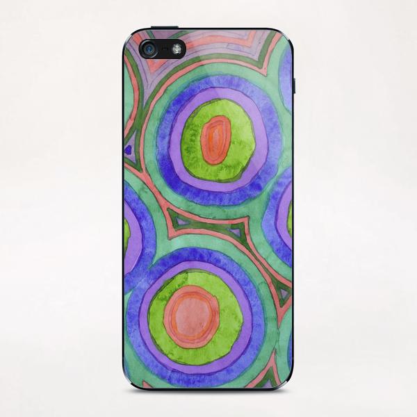 Spreading Love Circle Pattern iPhone & iPod Skin by Heidi Capitaine