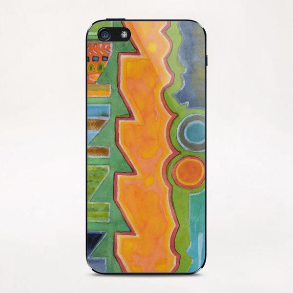 Growth with visible Lifestream iPhone & iPod Skin by Heidi Capitaine