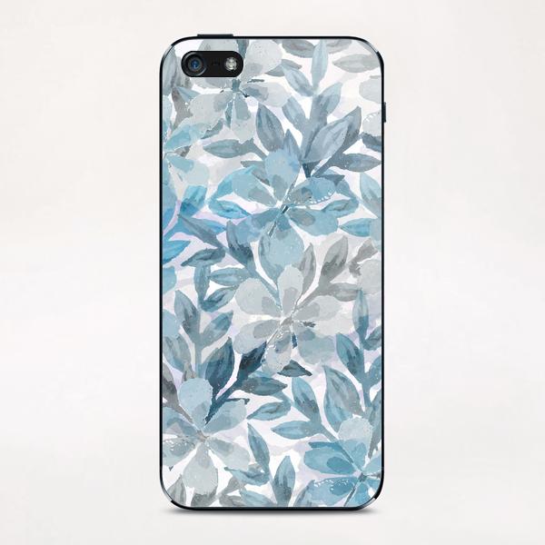 Watercolor Botanical garden X 0.1 iPhone & iPod Skin by Amir Faysal