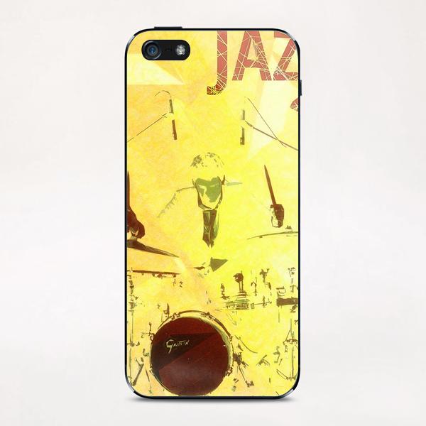 Jazz Poster iPhone & iPod Skin by cinema4design