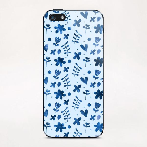 LOVELY FLORAL PATTERN #4 iPhone & iPod Skin by Amir Faysal