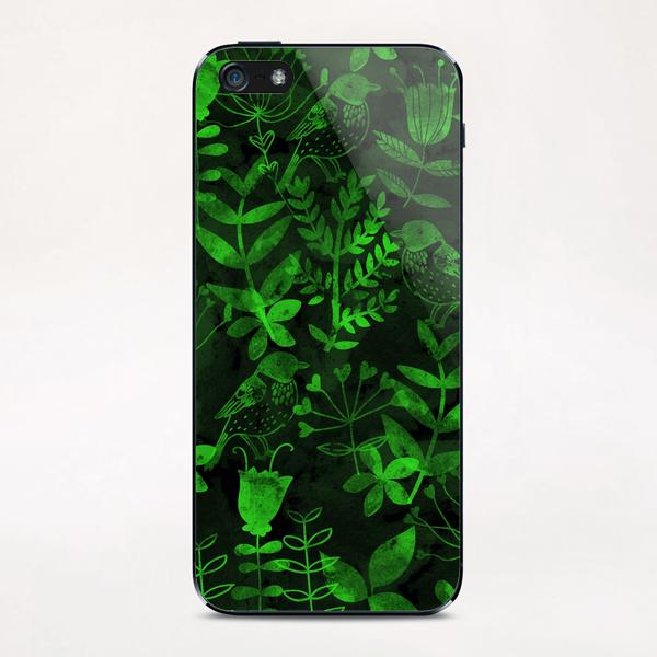 Abstract Botanical Garden  iPhone & iPod Skin by Amir Faysal