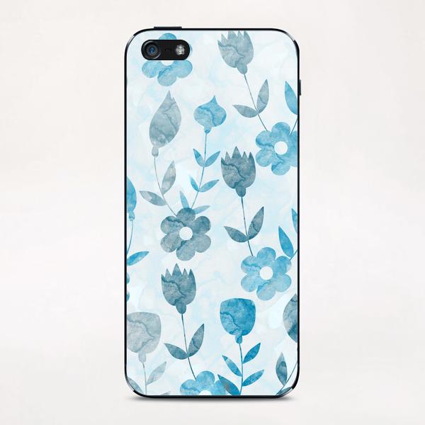 LOVELY FLORAL PATTERN X 0.8 iPhone & iPod Skin by Amir Faysal