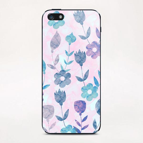 LOVELY FLORAL PATTERN X 0.18 iPhone & iPod Skin by Amir Faysal