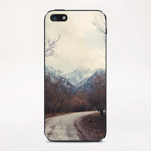 Road with mountain III iPhone & iPod Skin by Salvatore Russolillo