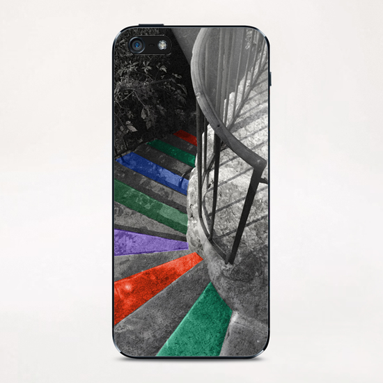 Stairs in Ruoms iPhone & iPod Skin by Ivailo K
