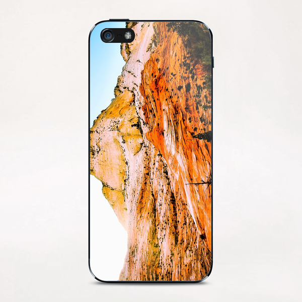 mountain at Zion national park, USA iPhone & iPod Skin by Timmy333