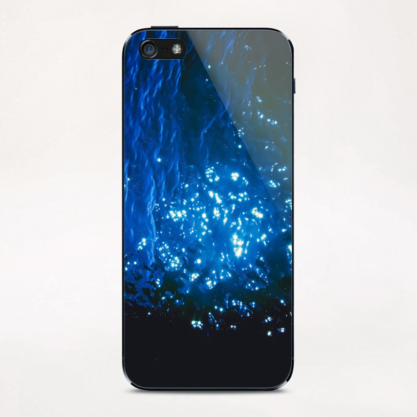 light of the star on the blue water iPhone & iPod Skin by Timmy333