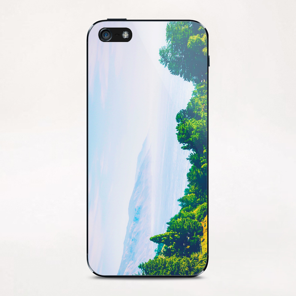 Beautiful ocean view with forest front view at Big Sur, California, USA iPhone & iPod Skin by Timmy333