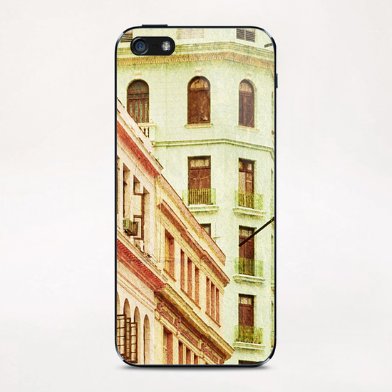 Street In Cuba iPhone & iPod Skin by fauremypics