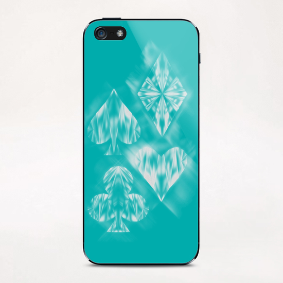 Aces of Ice iPhone & iPod Skin by Tobias Fonseca