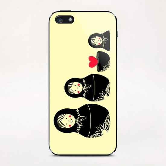 Beauty Inside iPhone & iPod Skin by Tobias Fonseca